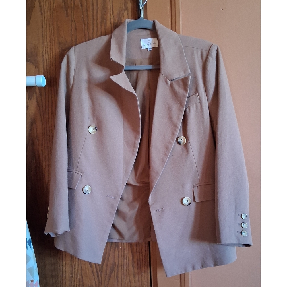 Dainty Jewells Brown Blazer